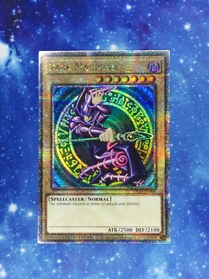 🔥YUGIOH DARK MAGICIAN - TN23-EN001 - QUARTER CENTURY RARE 25th Anniversary-image