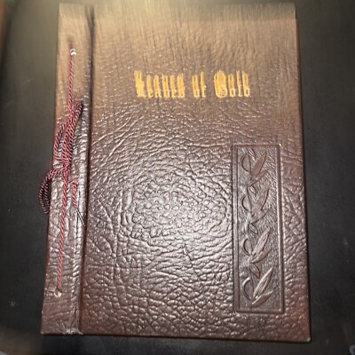 Leaves of Gold An Anthology of Prayers Memorable Phrases Verse..(1958)-VERY GOOD-image