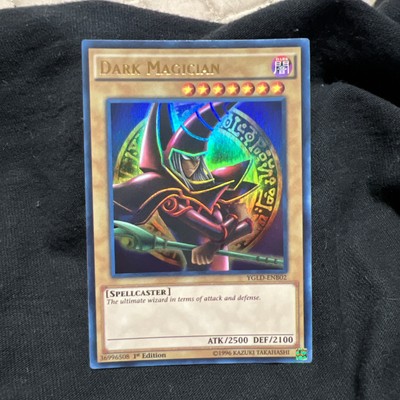 Yugioh Arcana Red Dark Magician YGLD-ENB02 ULTRA RARE HOLOFOIL NM-image