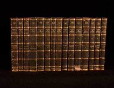 1820-21 15Vol Oeuvres de Mme la Baronne de Stael French Literature-image