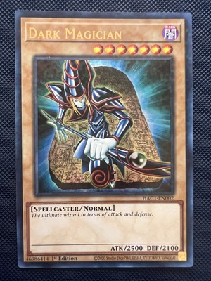 Yugioh Dark Magician HAC1-EN002 Ultra Rare 1st Edition NM-image