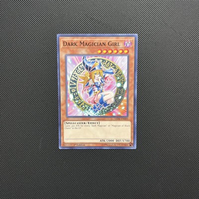 Yugioh TCG Dark Magician Girl LED6-EN000 1st Edition-image