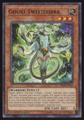 Yugioh Gouki Twistcobra (Starfoil) #SP18-EN019 1st Edition Starfoil Rare-image