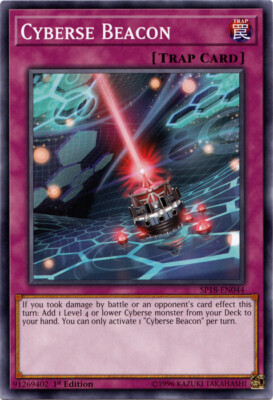 3x Cyberse Beacon - SP18-EN044 - Common - 1st Edition SP18 - Star Pack VRAINS Yu-image