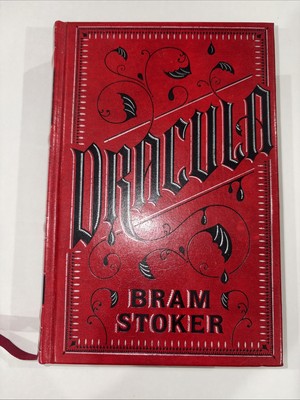 New Dracula by Bram Stoker Horror Soft Leather Bound Deluxe Collectible Classic-image