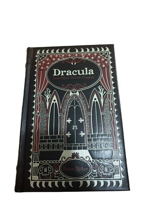 New Dracula Horror Classics Bram Stoker  Leather Bound Collectible Gift-image