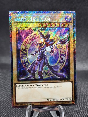 Yugioh! Dark Magician (8th Art) - RA04-EN106 - Platinum Secret Rare -image