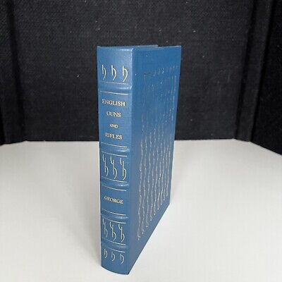 English guns and rifles George Leather Bound Collectible Firearms Book-image
