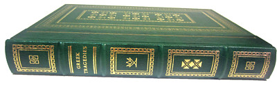 Franklin Library Greek Tragedies 1/4 Leather 1981 Gilded-image