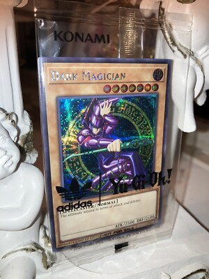 Yu-Gi-Oh! Adidas Dark Magician ADC1-EN001 Factory Sealed Trading Card BRAND New-image