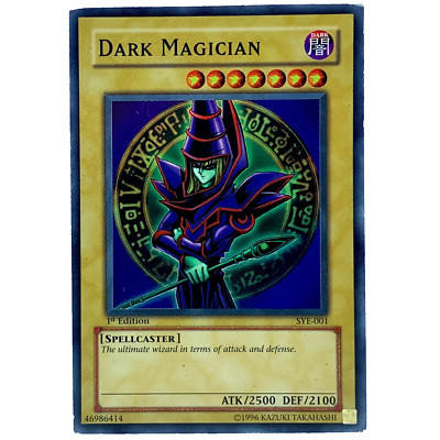 Yugioh Dark Magician Card 1st Edition Foil/Holo SYE-001-image