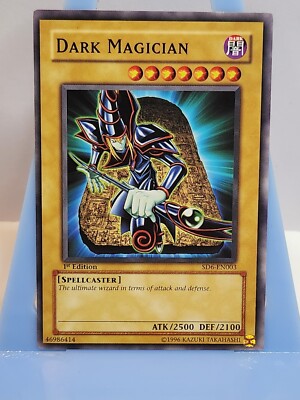 Dark Magician | SD6-EN003 | 1st Edition | MP | Yu-Gi-Oh Trading Card-image