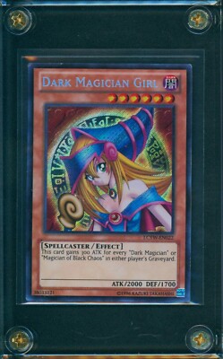 Dark Magician Girl • SECRET RARE • LCYW-EN022 • UNLIMITED • VLP • YUGIOH-image