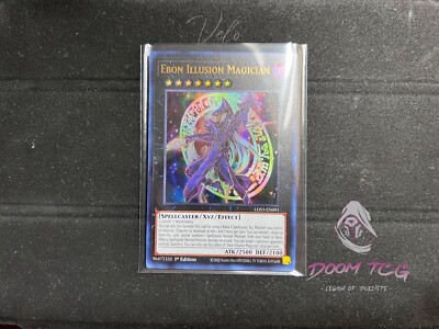 Yugioh Ebon Illusion Magician LDS3-EN091 1st Ed 🟡 UR “Dark Magician Archetype”-image
