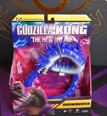 Godzilla X Kong Playmates Drownviper Monsterverse HTF!-image