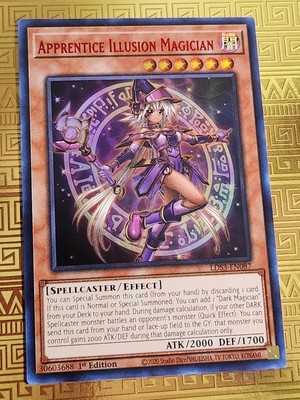 Apprentice Illusion Magician 1st Edition Red Ultra Rare LDS3-EN087 NM Yu-Gi-Oh -image