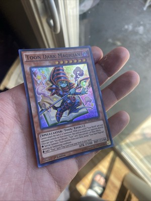 Yu-Gi-Oh! TCG Toon Dark Magician MP17-EN083 Super Rare 1st Edition Near Mint-image