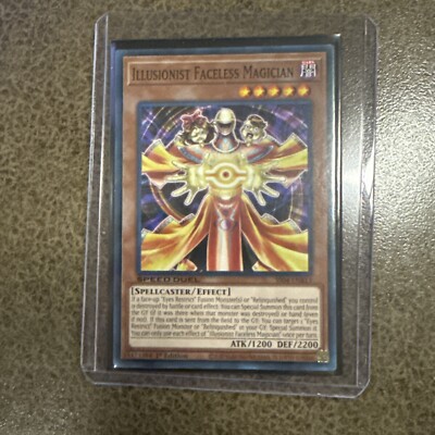 YuGiOh! - Illusionist Faceless Magician - SS04-ENB13 - Match of the Millennium-image