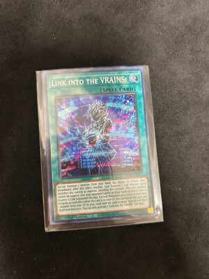 Yugioh! Link into the VRAINS! MP22-EN271 PRISMATIC SECRET RARE NM 1ST ED-image