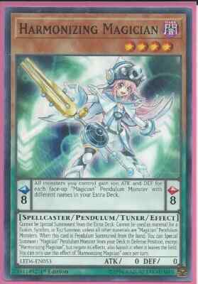 Yugioh - Harmonizing Magician - 1st Edition Card-image