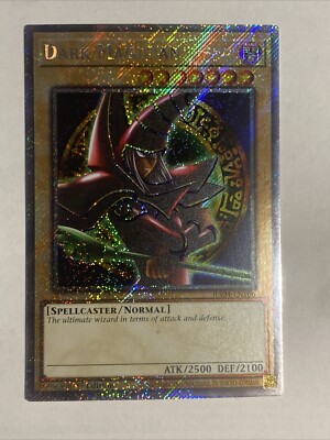 Dark Magician (Arkana) RA04-106 Platinum Secret Rare Stampede NM-image