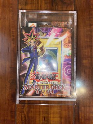 Yugioh 1996 Starter Deck Yugi Opened SDY Dark Magician COMPLETE with Case LP/NM-image