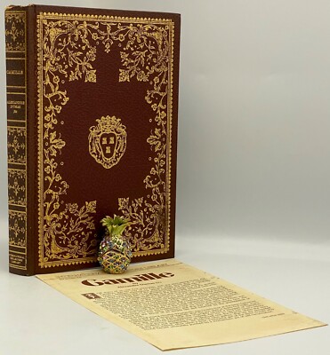 ICL CAMILLE Dumas Author of Man in the Iron Mask Collectors DLX Edition 24 GOLD!-image