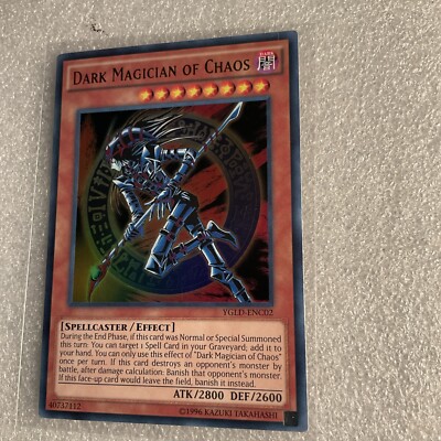 Yugioh: Dark Magician of Chaos YGLD-ENC02 Ultra Rare Holographic NM-image