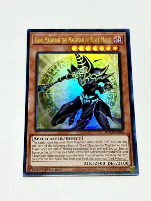 Yu-Gi-Oh! TCG -Dark Magician the Magician of Black Magic INFO-EN006 - Ultra Rare-image