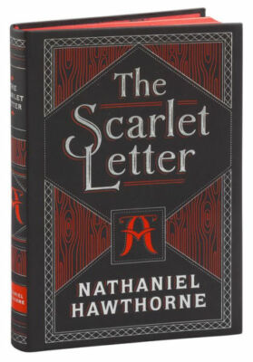 THE SCARLET LETTER Nathaniel Hawthorne Flexi Bound Soft Faux Leather Brand NEW-image