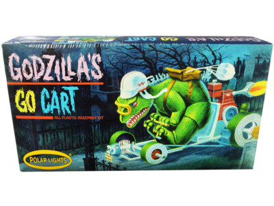 Polar Lights POL987 Skill 2 Model Kit Godzilla's Go Cart Model Kit-image