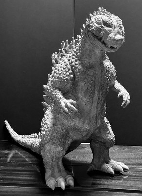 y22 Garage Kit Relaxed Entertainment Theatre Godzilla Ibo Crocodile Skin 30cm Si-image