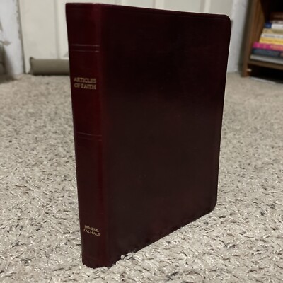 Articles of Faith James E Talmage LDS Employee 2010 Invecchiato Leather Mormon-image
