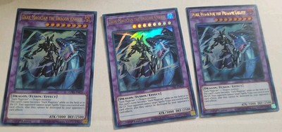 Yugioh Dark Magician The Dragon Knight Ultra Rare GFP2 1st Edition-image