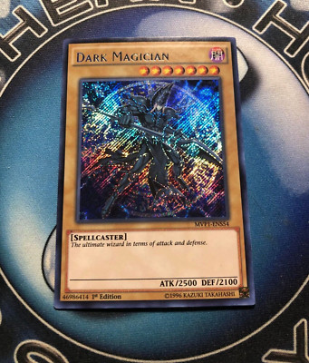 *** DARK MAGICIAN *** MINT 1ST EDITION SECRET RARE (ALT ART) MVP1-EN054 YUGIOH!-image