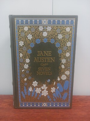 Jane Austen Seven Novels. Barnes & Noble Leather Bound Collectors Edition VG-image