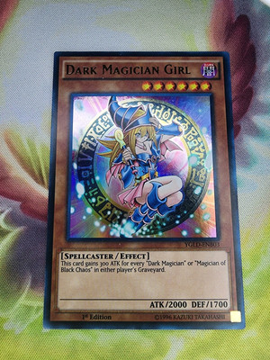 Dark Magician Girl (B) YGLD-ENB03 King of Games: Yugi's Legendary Decks -image