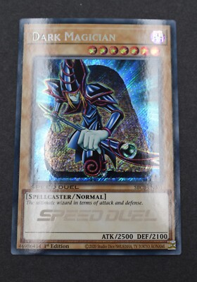 Yugioh! Dark Magician - SBCB-EN001 - Secret Rare - 1st Edition Near Mint, Englis-image
