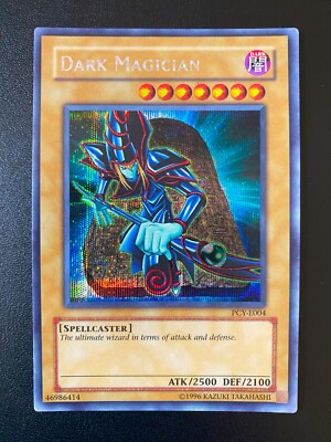 YU-GI-OH DARK MAGICIAN PRISMATIC SECRET RARE PCY-E004 PROMO ENGLISH EX-image