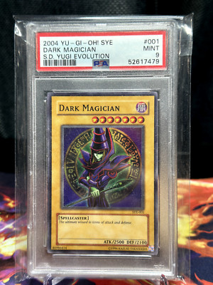 Yu-Gi-Oh! 2004 Dark Magician SYE-001 1 Super Rare PSA 9 MINT-image
