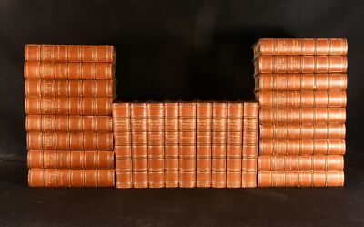 1883-85 26Vols The Works of William Makepeace Thackeray Bumpus Binding-image