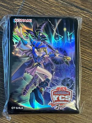 Yu-Gi-Oh! Dark Burning Magic Sleeve 100pcs Dark Magician Girl YCSJ 2018 Japan-image