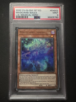 2020 YU-GI-OH! MAGICIANS' SOULS LED6-EN002 - PSA 9-image
