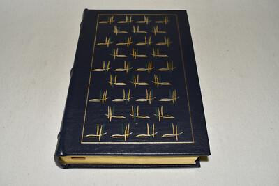 Easton Press ACROSS THE RIVER INTO TREES Hemingway 1ST EDITION 1990 LEATHER FINE-image