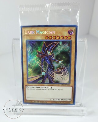 YuGiOh TCG Dark Magician Promo Pack from Mega Tin Yugi 2017 Sealed CT14-EN001-image