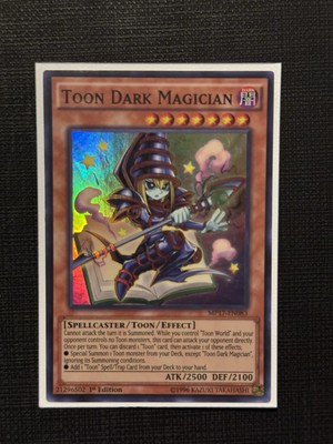Toon Dark Magician TDIL-EN032 The Dark Illusion 1st Edition-image