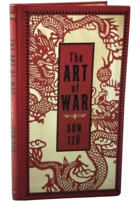 ❤️THE ART OF WAR by Sun Tzu Pocket Size 7” x 4” Leather Bound BRAND NEW-image