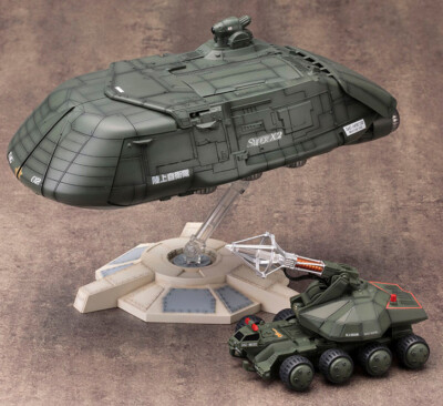 Godzilla Vs. Biollante Super X2 and Maser Cannon Model Kit 0889KO02-image