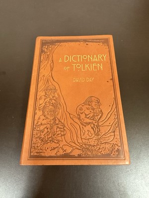 Tolkien A Dictionary David Day Thunder Bay Press 2013 Leather Cover - Hobbit-image