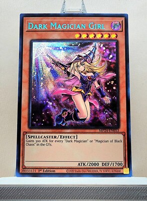 YUGIOH! Dark Magician Girl (Alternate Art) MP24-EN053 Prismatic Secret Rare NM-image